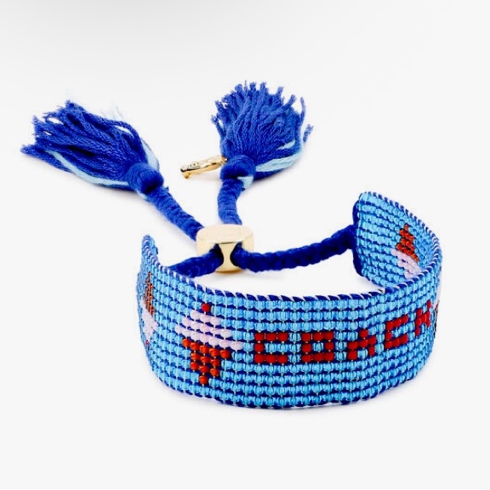 NWT | Coach | Blue ice cream beaded bracelet